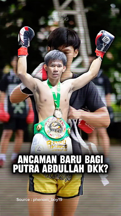 Putra Abdullah Ketar Ketir⁉️ Juara WBC Muaythai Indonesia Bertanding Di Kelasnya 🤯 #boxing #byon