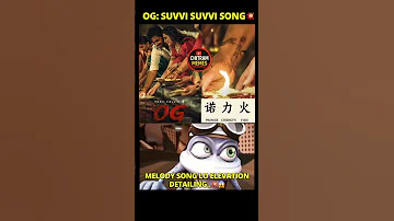 OG Song Magic SuvviSuvvi PawanKalyan Thaman Trending Shorts Viral 