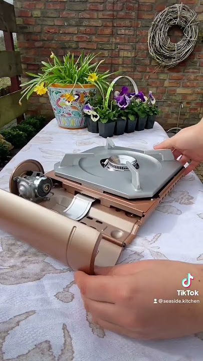 Gas Camp Stove | Iwatani Tatsuiin SlimPlus CB-TS-PLS #comfortfood #foodie #seasidekitchen #camping