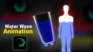 Unbelievable! Water Wave Animation in Alight Motion