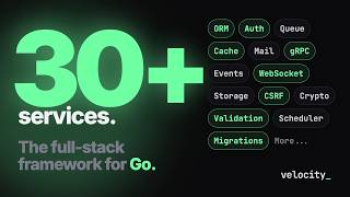 Full Stop Gluing Go Libraries Together. Meet Velocity. Update