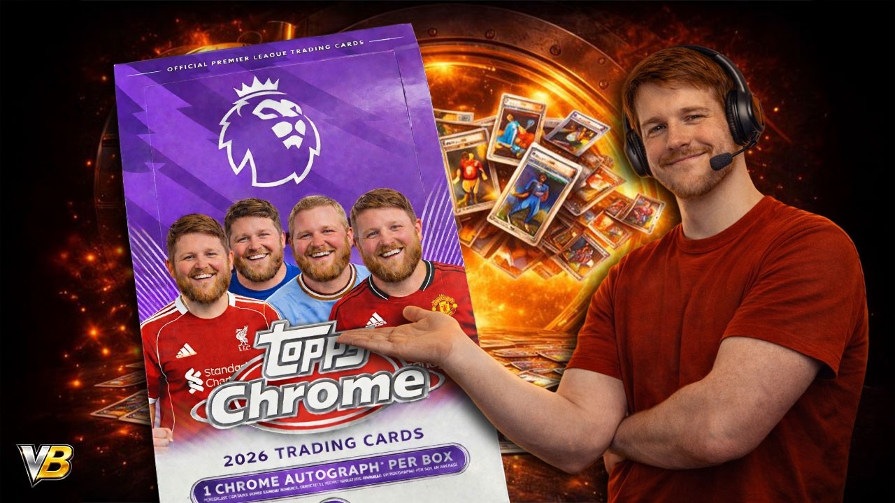 Topps Chrome Premier League 2026...Our 1st Box!!