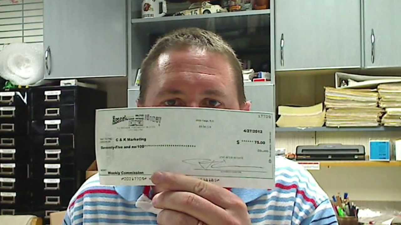 Ken Barnes Just Got a $75 Check From American Bill Money... - YouTube