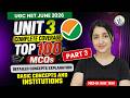UGC NET Sociology 2026 | Unit-3 Basic Concepts &amp; Institutions Top 100 MCQs | Sociology By Neha Ma’am