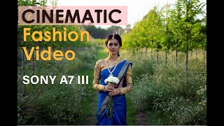 Cinematic Saree Fashion Video shoot with Sony A7III Slog2 |தமிழ் | Inkem Inkem Kaavaale screenshot 4