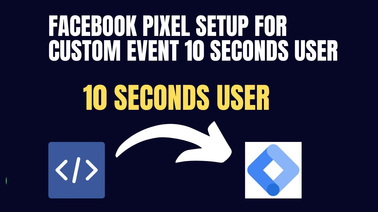 Facebook Pixel Setup For Custom Event 10 Seconds User | Facebook Ad ...