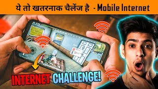 😤 my Teammate Challenge Me to Play BGMI Using  mobile internet Full Match - BGMI challenge screenshot 5