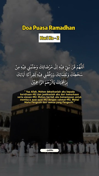 Do'a puasa Ramadhan hari ke 2 #youtubeshorts #shorts #shortfeed