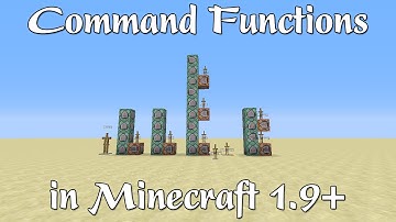 Minecraft: Command Block Functions (1.9+)