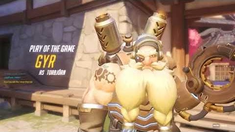 TORB + TURRET = TEAMWORK - Overwatch:Play of the Game [Torbjorn]