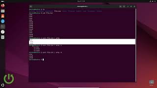 Linux: How to use uniq command
