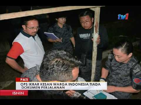 Ops Ikrar Di Kuching Imigresen Tahan 46 Pati Warga Indonesia 10 Apr 2017 Youtube