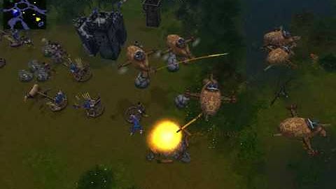 Glest 3D models available on Turbosquid: airship and air ballista