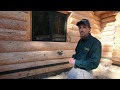 Staining Exterior of 16 Year Old Meadowlark Log Home Part 2