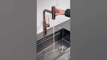 Lefton Waterfall & Pull-Out Kitchen Faucet with Temperature Display-KF2209  #kitchenfaucet #faucet