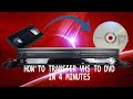 LEARN HOW TO RECORD VHS TO DVD IN JUST 4 MINUTES - VHS TO DVD TRANSFER TUTORIAL