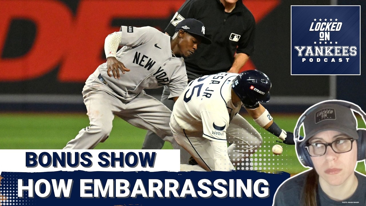 BONUS LIVE SHOW: The Yankees lose Game 2 to the Rays in embarrassing fashion