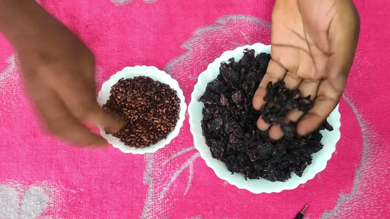 How to separate and Prepare grape seeds and grape skin from home made