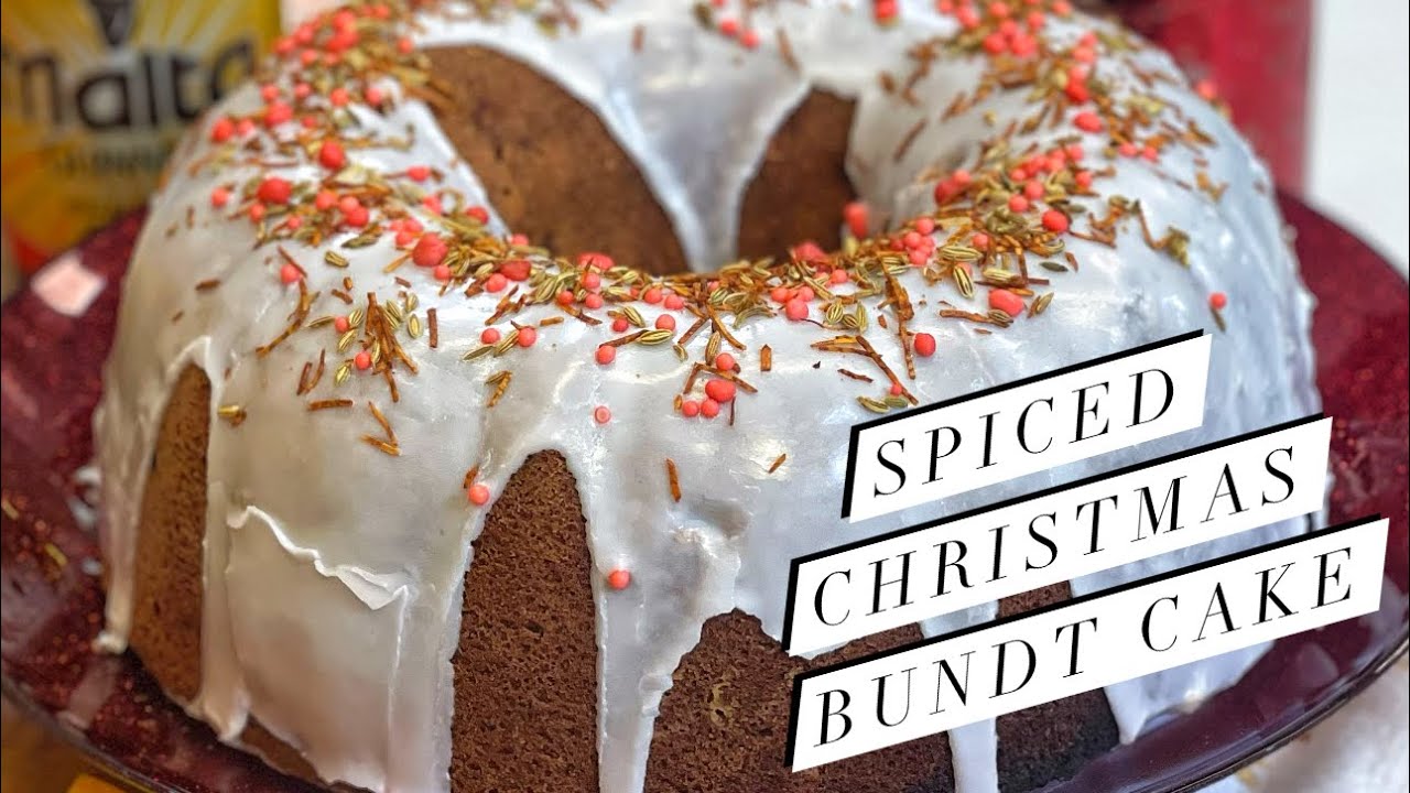 How to make a Christmas Bundt Cake - Snowy Forest! #christmas #bundtcake # bundt 