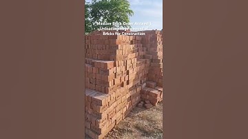 Massive Brick Order Arrives! | Unloading huge amounts of Bricks for Construction @YouTube #shorts