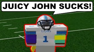 Football Fusion Vs My Hater Youtube - juicy john roblox username