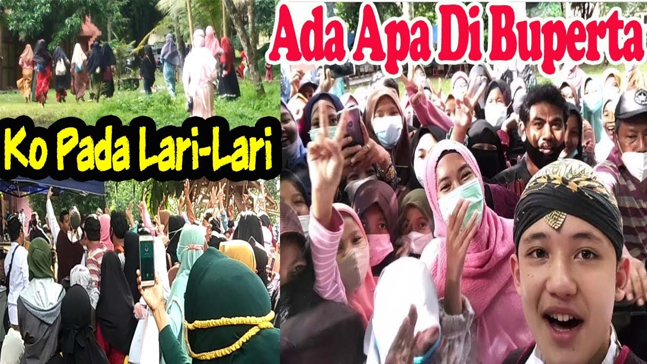 ANTUSIAS Para Fans,,, Masih Suasana Milad Alwi Assegaf Ke-15 Di Lokasi shooting Raden Kiansantang
