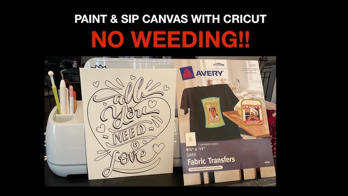 How to transfer any drawing/painting to canvas for Sip and Paint