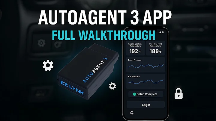 EZ LYNK Auto Agent 3 App Walkthrough | FULL Setup, Dashboard, Functions & Hidden Features!