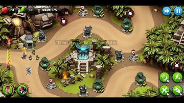 Alien Creeps - Itza Ruin Level 7 3 stars Campaign - Non Extra Hero