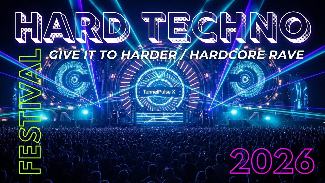 BLACK MIRROR ROAD ⚡ Dark Hard Techno Drive | Neon Warehouse