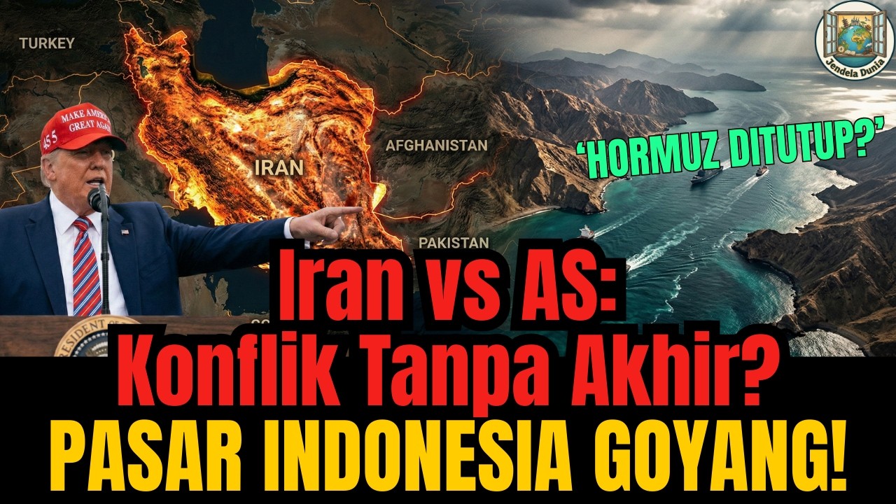 Ketegangan AS-Iran dan Blokade Selat Hormuz Bisa Guncang Pasar Indonesia