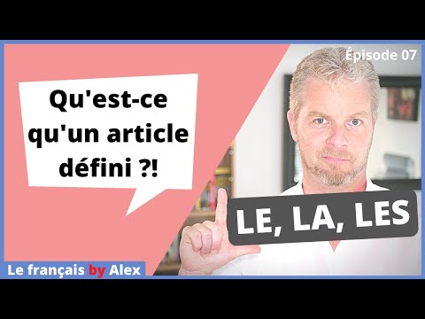 Vidéo: Qu'est-ce Qu'un Article Défini