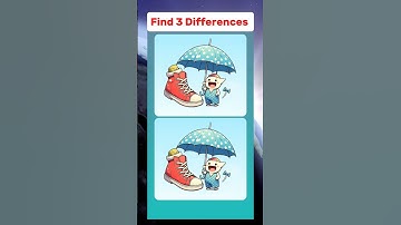 Only 50% Genius Can Find 3 Differences 🥸🔥 #findthedifferences #quiz #spotthedifference