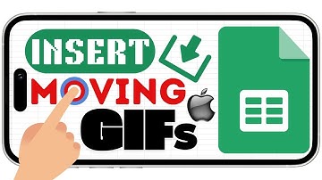 How to Insert a Moving GIF in the Google Sheets App (iPhone)