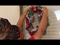 Decorating our Front Porch for Christmas | Vlogmas Day 1
