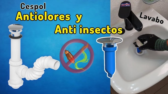 Minitutorial / Cambia la coladera del baño 🔧 por una con Check Anti-olores  y Anti-insectos, Fácil y rápido ⭐️