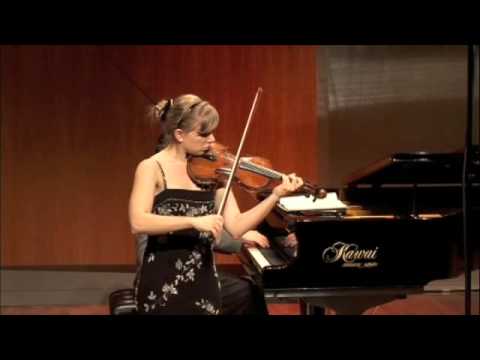 Luanne Homzy -- Faure: Violin Sonata, 1st movement