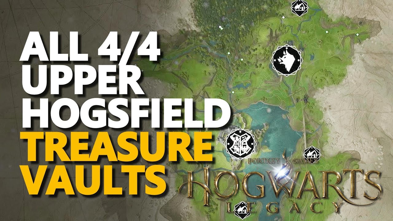 All Upper Hogsfield Treasure Vaults Hogwarts Legacy