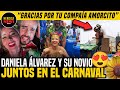 😍Que Gran Amor: Daniela Álvarez y Su Novio Daniel Arenas Juntos en el Carnaval de Barranquilla