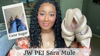 Sara Mule Denim - Blue - JW PEI