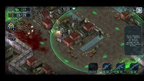 Alien Shooter TD Walkthrough Gameplay MISSION 1 EXPERT MODE