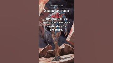DND Facts: Simulacrum #dnd #lore