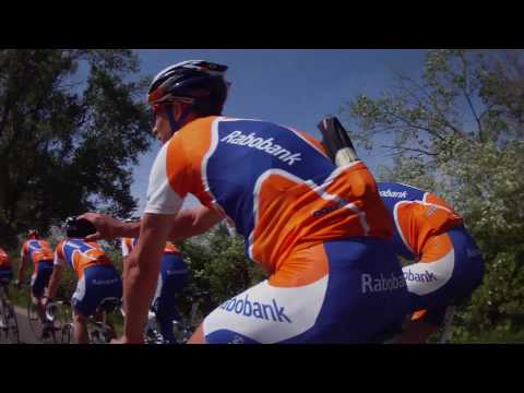 Giant Tech Demo Rep Evan Kay provided technical support to the Rabobank Team with his Ride Giant Demo rig during the Amgen Tour of California. He also got to pedal with the team during one of their training rides along the American River Bicycle Path in Sacramento in the days before the Tour started. Evan mounted a VholdR Contour HD camera to the handlebar of his Giant TCR Advanced SL bicycle...the same bike the Rabobank Team rides. Some video he recorded while hand-holding the Contour HD.