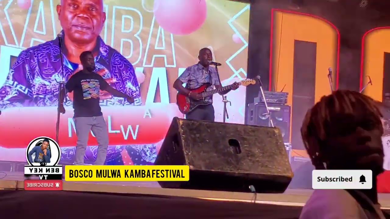 BOSCO MULWA LIVE🔴FULL PERFOMANCE KAMBA FESTIVAL