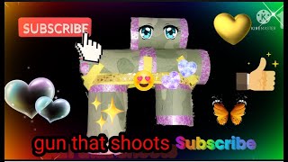 How To Make A Gun That Shoots..made By Yashfa. How To Make Gun Out Of Waste Material