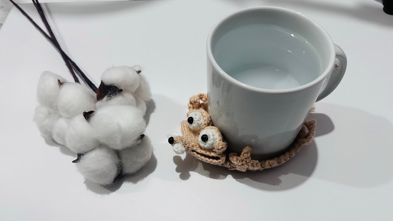 Scrat amigurumi/sid bardak altlığı /scrat buz devri — Transcript