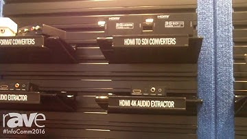 InfoComm 2016: QVS Intoduces Line of HDMI Converters