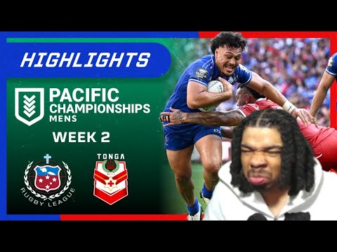 THEY WASNT READY!! American Reacts To Tonga XIII v Toa Samoa 2025 Pacific Championships