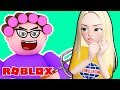 Убегаю от БАБУЛИ! Паркур в Роблокс - ROBLOX Obby челлендж