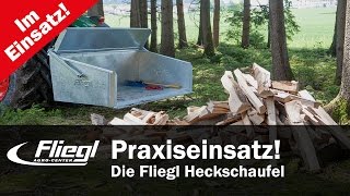 Heckschaufel im Einsatz | Fliegl Agro-Center